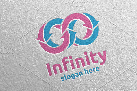 Infinity loop logo Design 15 in Logo Templates - product preview 1