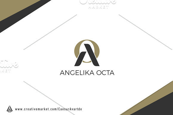 Initial A & O Logo Template in Logo Templates - product preview 2