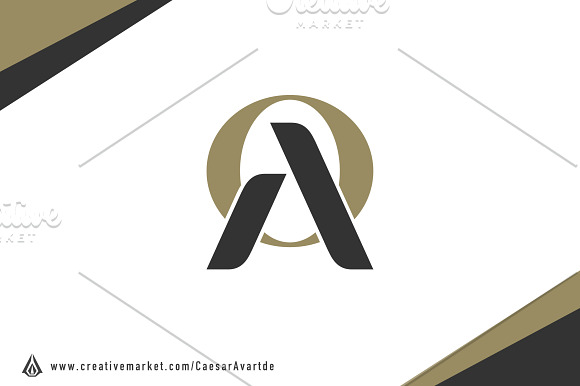 Initial A & O Logo Template in Logo Templates - product preview 3