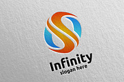 Infinity loop logo Design 16