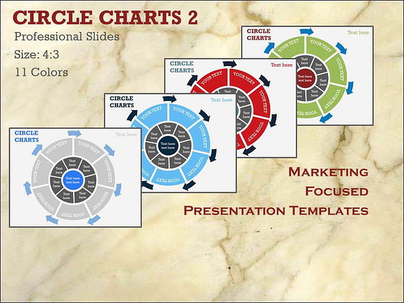 Circle Chart 1 PowerPoint Template in PowerPoint Templates - product preview 17