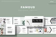 Famous - Powerpoint Template