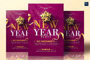 Elegant New Year Flyer Templates