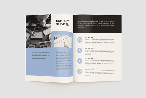 Design Company Profile in Brochure Templates - product preview 6