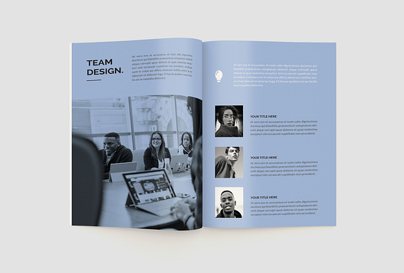 Design Company Profile in Brochure Templates - product preview 9