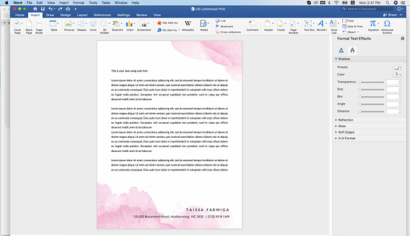 Letterhead,Letterhead Notepad -ID01 in Stationery Templates - product preview 1