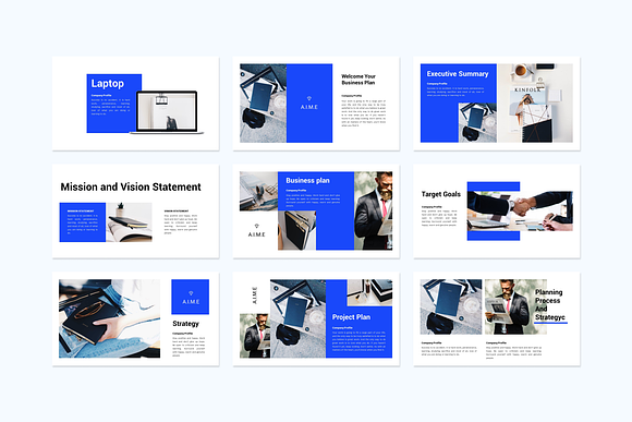Aime Creative PowerPoint Template in PowerPoint Templates - product preview 1