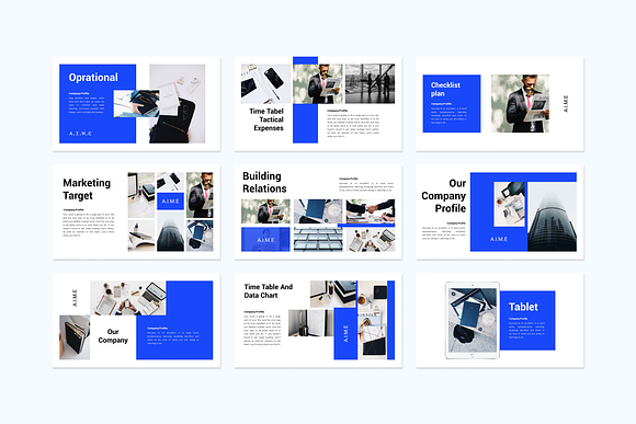 Aime Creative PowerPoint Template in PowerPoint Templates - product preview 2
