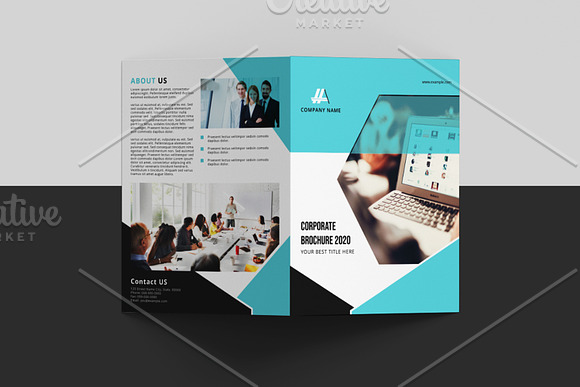 Business Bifold Brochure V972 in Brochure Templates - product preview 2