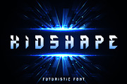 Kidshape | Futuristic Font