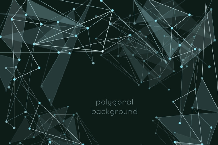 Abstract polygonal background in Graphics - product preview 8