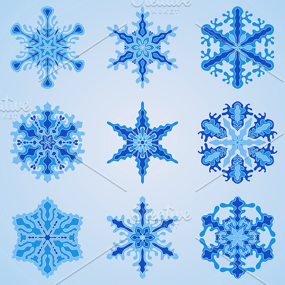 Vector Christmas Set in Patterns - product preview 2
