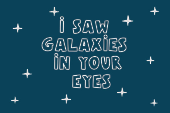 Galaxy Color Bitmap Font in Display Fonts - product preview 3