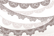 Lace banner