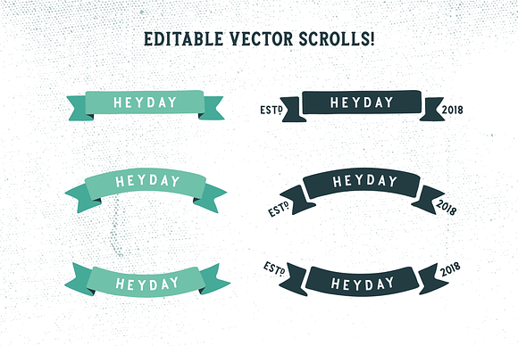 Heyday Font Family in Serif Fonts - product preview 3