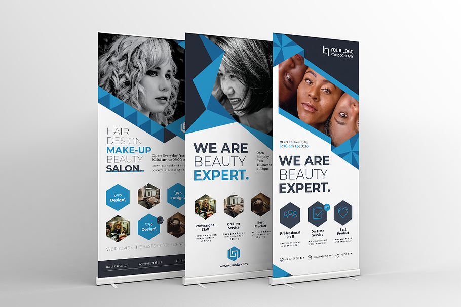 Roll-Up Banner Bundle in Flyer Templates - product preview 8