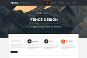 Fence - Custom Wordpress