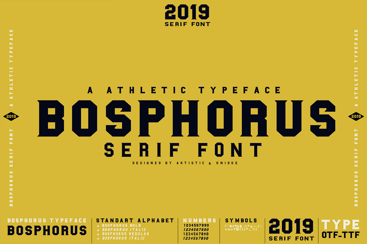 BOSPHORUS Serif font in Serif Fonts - product preview 8