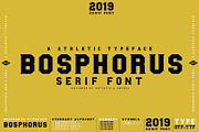 BOSPHORUS Serif font