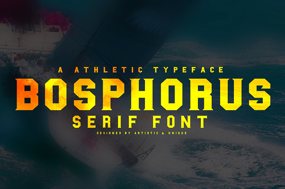 BOSPHORUS Serif font in Serif Fonts - product preview 11