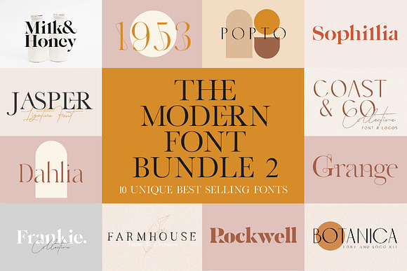 The Modern Font Bundle Vol. 2 in Display Fonts - product preview 41