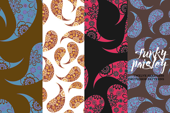 Funky Paisley in Patterns - product preview 2