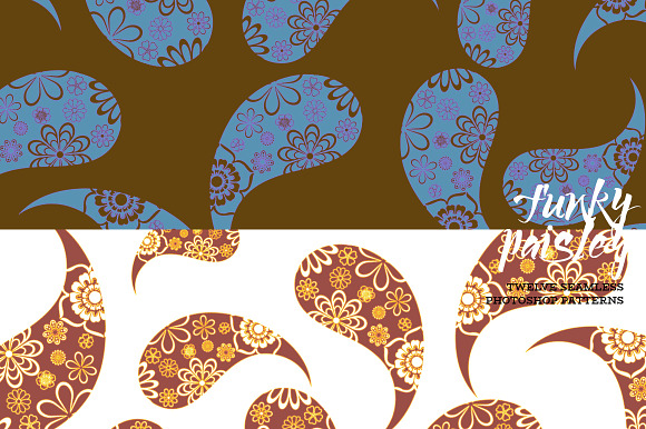 Funky Paisley in Patterns - product preview 6