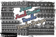 Doodle Vector Brushes borders