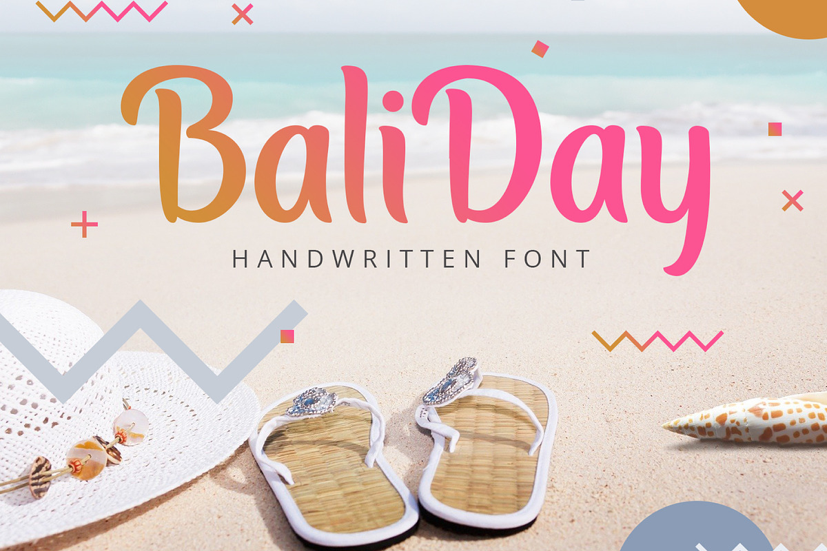 Baliday Summer Font in Display Fonts