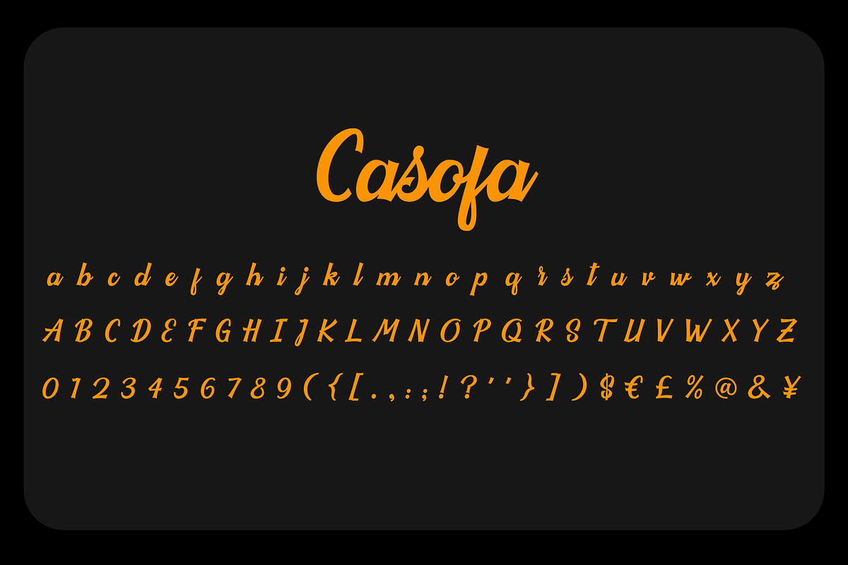 Casofa Colorful Font in Display Fonts - product preview 6