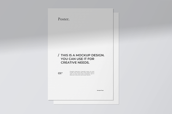 Poster Mockup Kit in Print Mockups - product preview 8