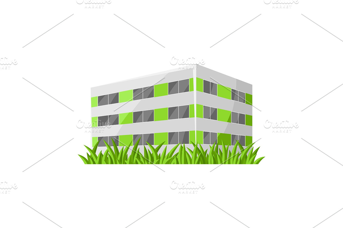 Green house concept illustration. in Illustrations - product preview 8
