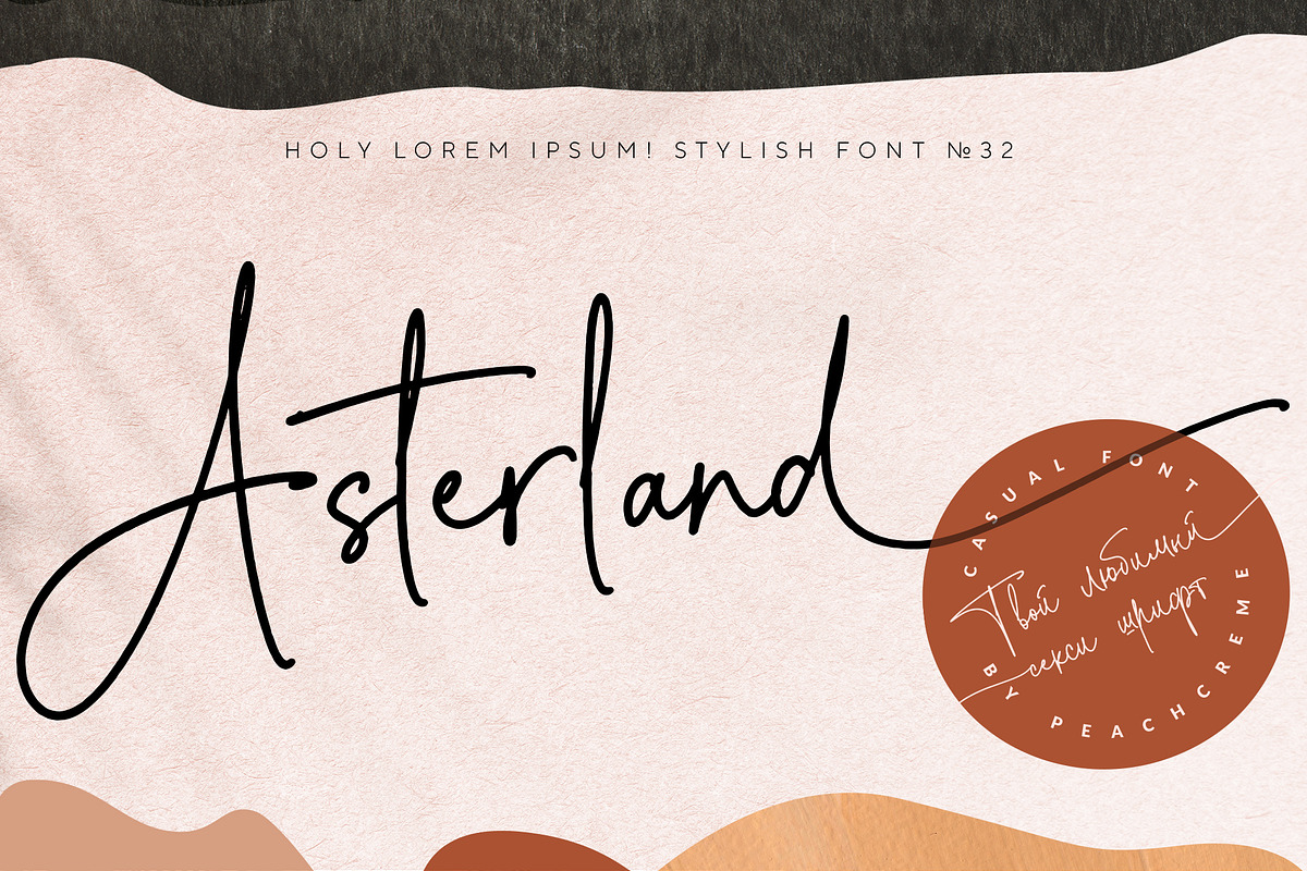 Asterland // Modern Calligraphy SALE in Script Fonts - product preview 8