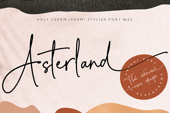 Asterland // Modern Calligraphy SALE in Script Fonts - product preview 17