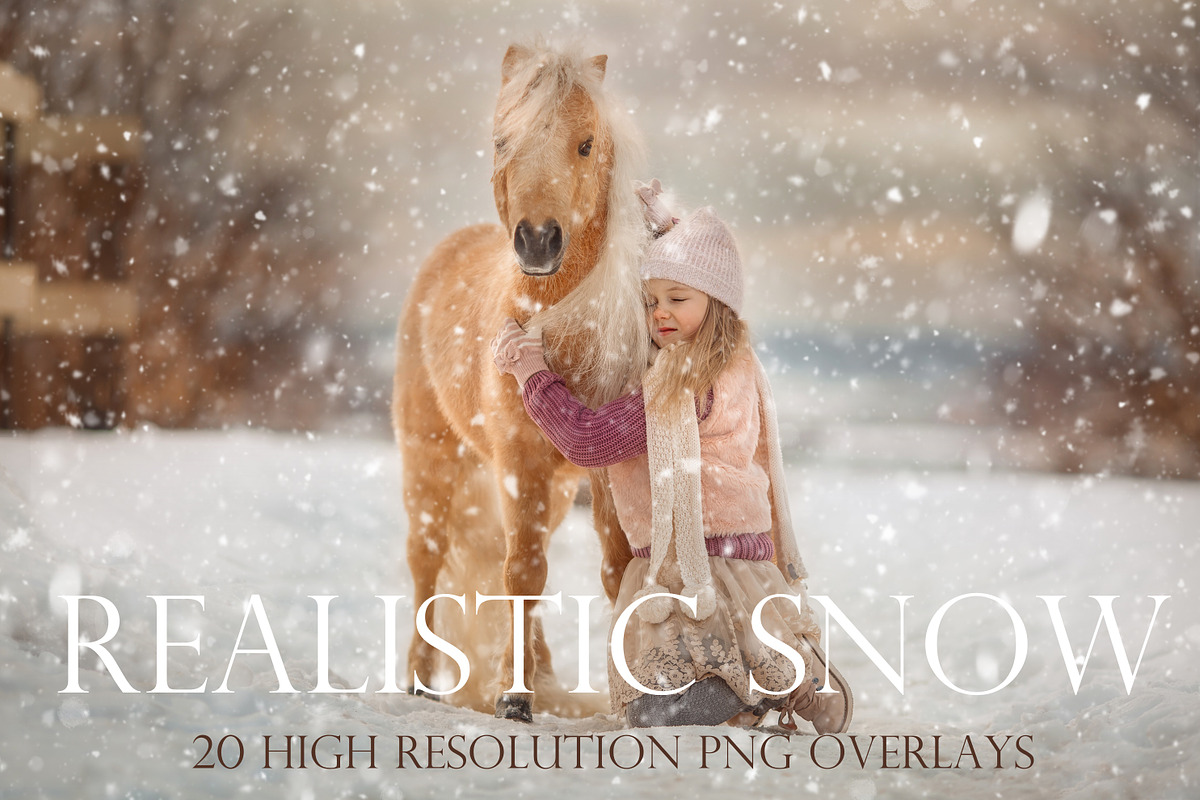 Realistic snow overlays in Objects - product preview 8