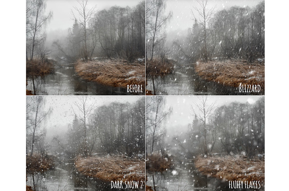 Realistic snow overlays in Objects - product preview 3