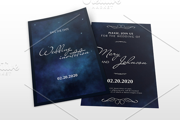 Wedding Invitations in Wedding Templates - product preview 2