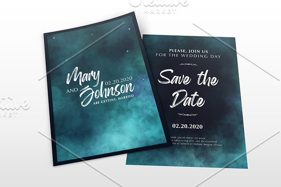 Wedding Invitations in Wedding Templates - product preview 4