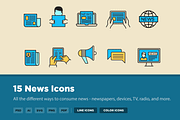 15 News Icons