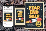 Year End Sale Instagram & Flyer