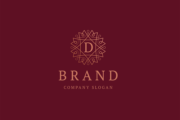 D brand logo in Invitation Templates - product preview 1