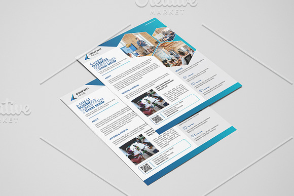 Minimal Business Flyer V1124 in Flyer Templates - product preview 1