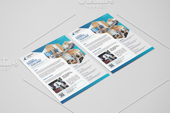 Minimal Business Flyer V1124 in Flyer Templates - product preview 2