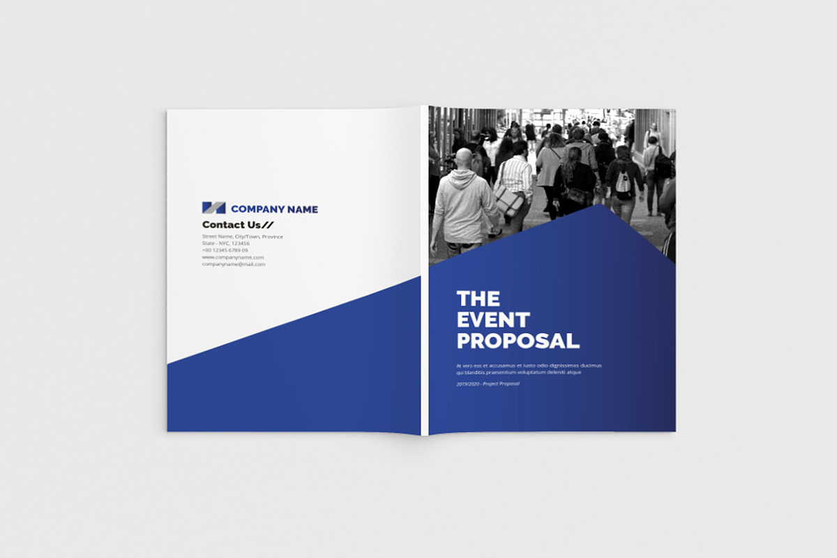 Event Proposal Brochure in Brochure Templates - product preview 8
