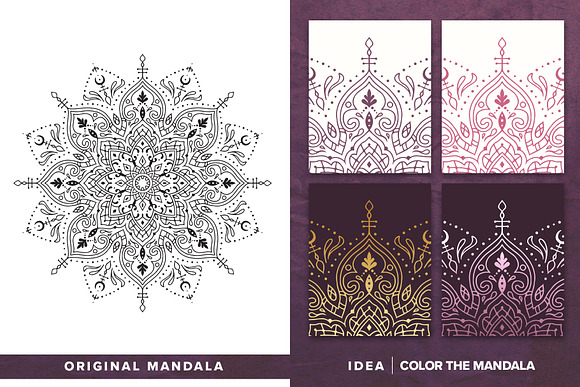 530 Vector Mandala Ornaments Bundle in Illustrations - product preview 8