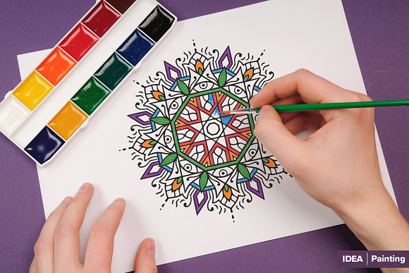 530 Vector Mandala Ornaments Bundle in Illustrations - product preview 14