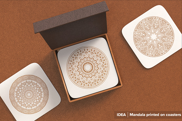 530 Vector Mandala Ornaments Bundle in Illustrations - product preview 26