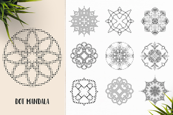 530 Vector Mandala Ornaments Bundle in Illustrations - product preview 36