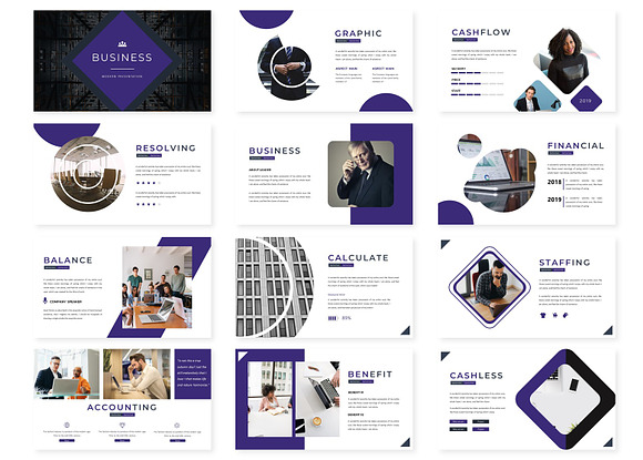 Business - Powerpoint Template in PowerPoint Templates - product preview 1