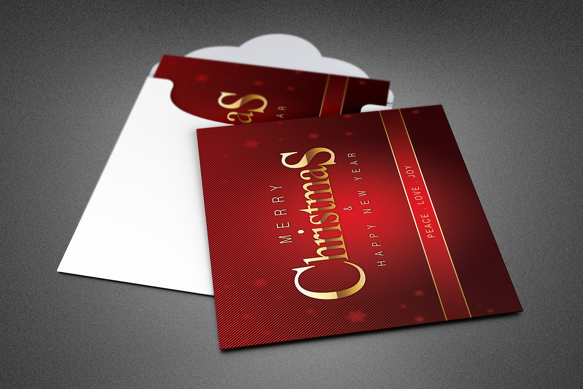 Family Christmas Greeting Card in Invitation Templates - product preview 8
